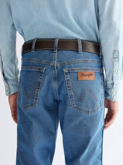 Basic Metal Loop Leather Belt
