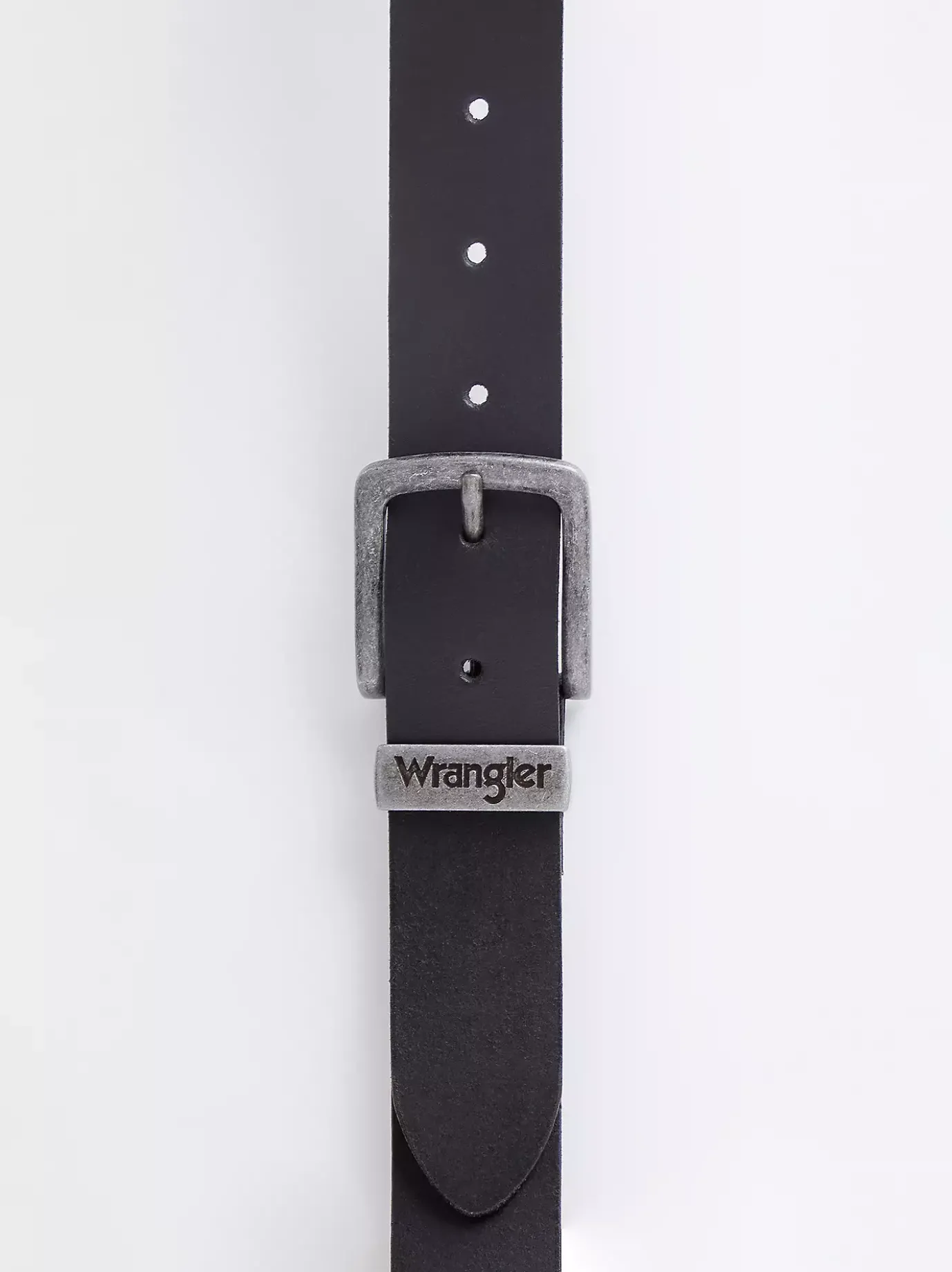 Basic Metal Loop Leather Belt