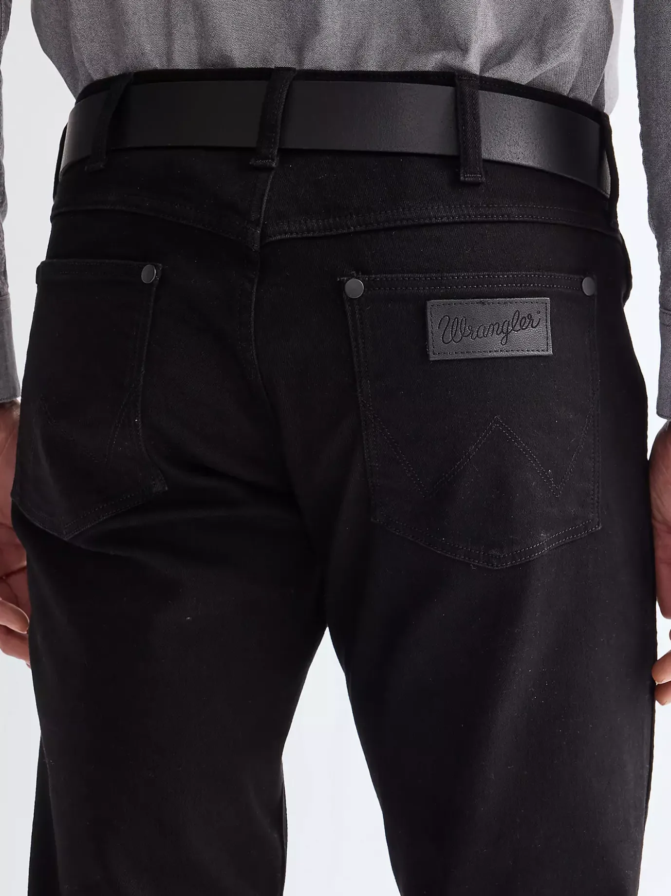 Basic Metal Loop Leather Belt