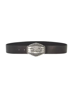Big Buckle Leather Belt