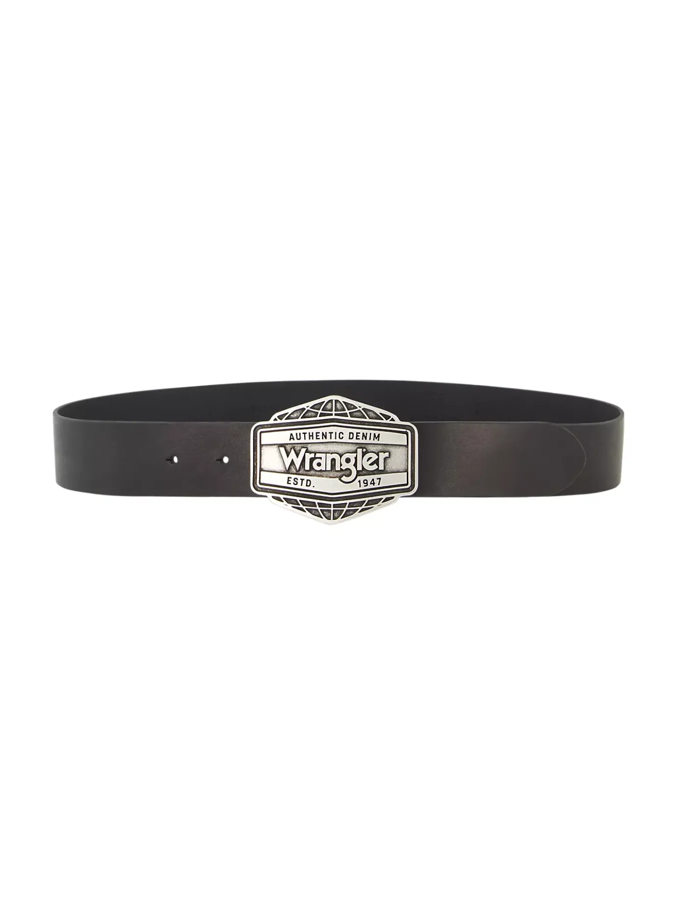 Big Buckle Leather Belt