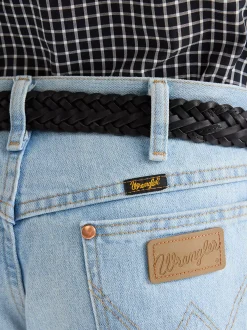 Braided Leather Belt