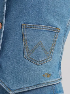 Lainey Wilson x Wrangler Embroidered Vest