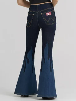 Lainey Wilson x Wrangler Flame Pull On Flare Jean