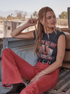 Lainey Wilson x Wrangler Lainey Flare Jean