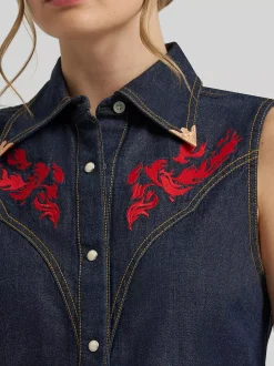 Lainey Wilson x Wrangler Sleeveless Shirt