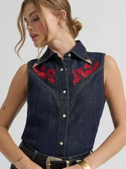 Lainey Wilson x Wrangler Sleeveless Shirt