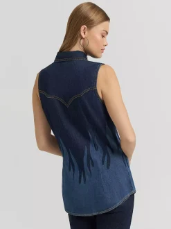 Lainey Wilson x Wrangler Sleeveless Shirt