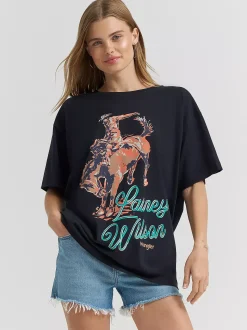 Lainey Wilson x Wrangler Work Dont Work Tee