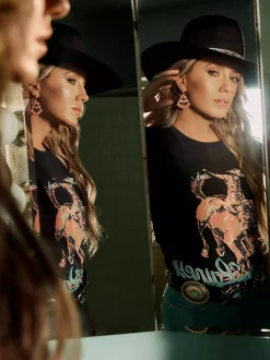 Lainey Wilson x Wrangler Work Dont Work Tee