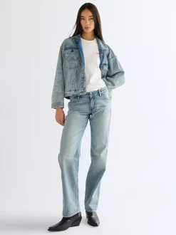 Low Rise Straight Cowboy Lightweight Jean