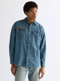 Oversized Western Shirt