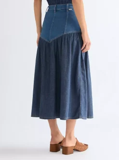 Regular Basque Waist Skirt