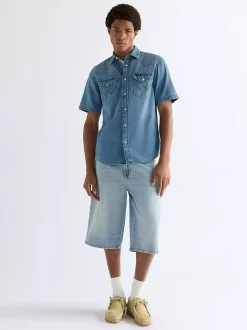 Regular Short Sleeve Western Shirt