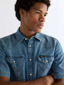 Regular Short Sleeve Western Shirt