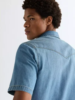 Regular Short Sleeve Western Shirt
