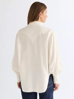 Relaxed Exaggerated Western Shirt