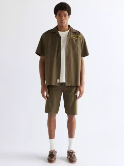 Relaxed Lightweight Short Sleeve Utility Shirt