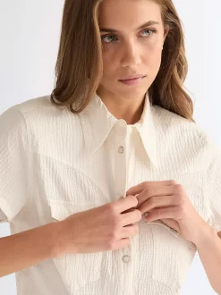 Slim Lightweight Stylized Western Shirt
