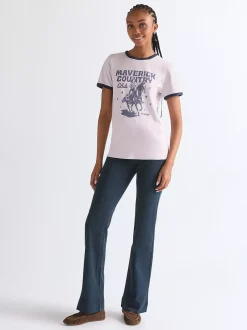 Slim Ringer Tee