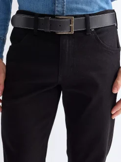 Stitched Leather Belt