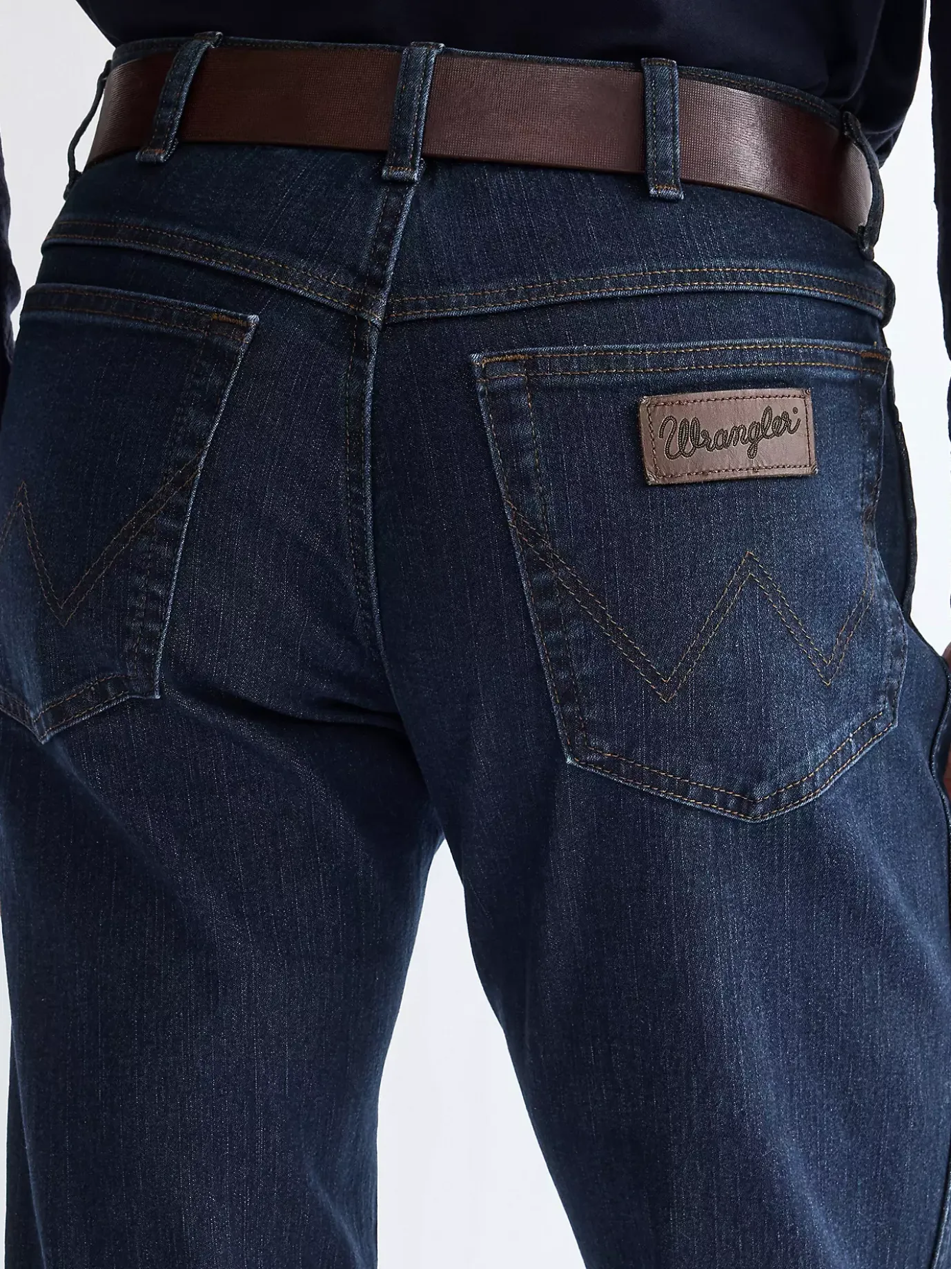Structured Leather Belt