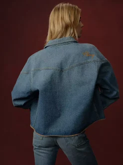 Wrangler® x Cherry Denim Shirt Jacket